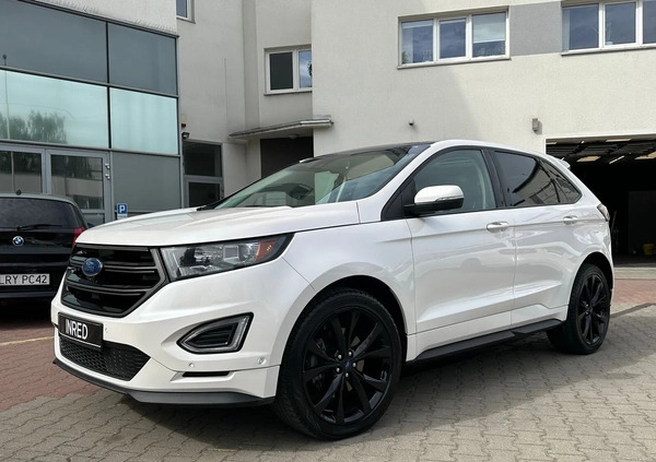 Ford EDGE cena 93000 przebieg: 110000, rok produkcji 2017 z Legionowo małe 379